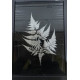 Super flot glas billede i ramme med Jule Deco