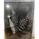 Super flot glas billede i ramme med Jule Deco