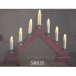 SIRIUS Candle Bridge med 7 led lamper