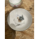 4 søde Jule Porcelæns Varer , fad , skåle