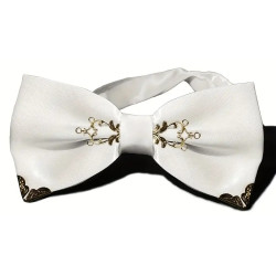 Herre Jule butterfly med gyldne metaldetaljer i luksus stil