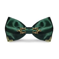 Herre Jule butterfly med gyldne metaldetaljer i luksus stil