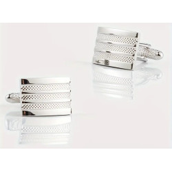 1 sæt luksus manchetknapper i super flot stil