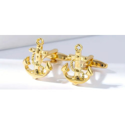 1 sæt luksus Anker manchetknapper i super flot Stil