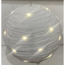 Super fin led kuppel på kork med stof tråd