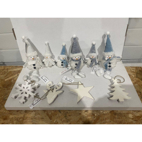 1 Super fint Jule Lot med 10 Jule Vare.